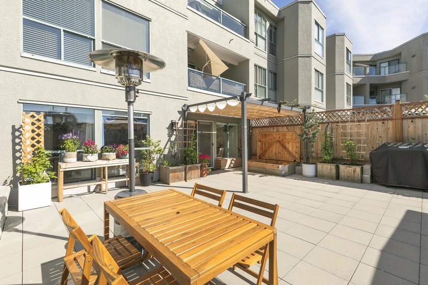 West-facing patio 'backyard' w/a condo price tag! This - photo 17