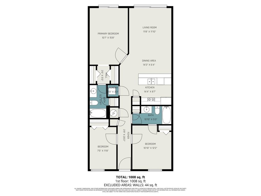 This 3-bedroom, 2-bathroom condo features a bright living room - photo 27