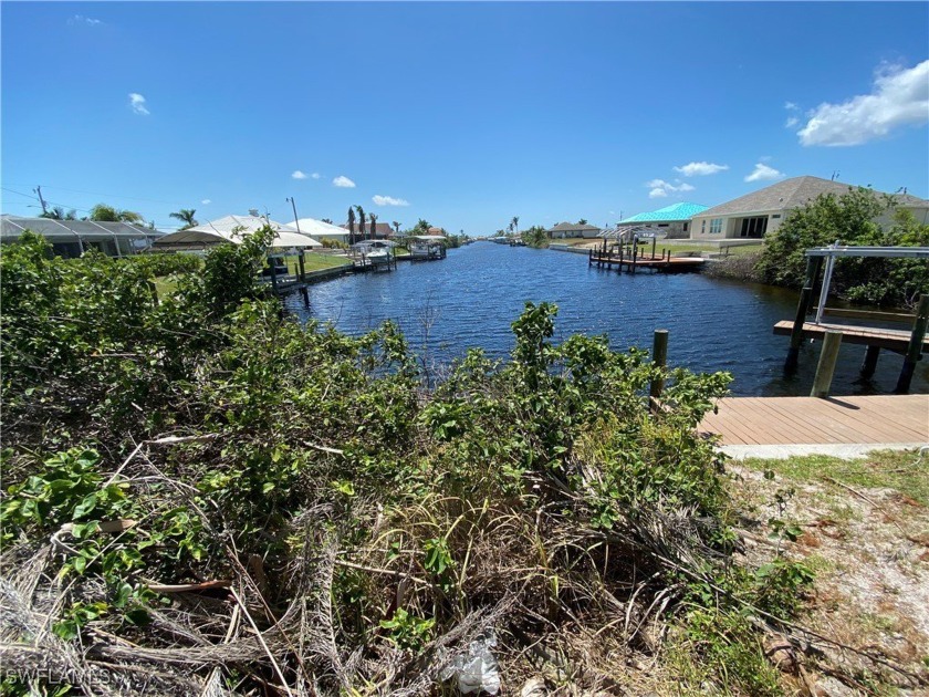 Rare Southern exposure GULF ACCESS WITH SEAWALL lot looking down - photo 4