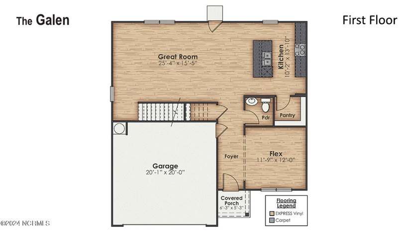 The Galen, which is a 2,338 sq. ft. home featuring 4 bedrooms - photo 3