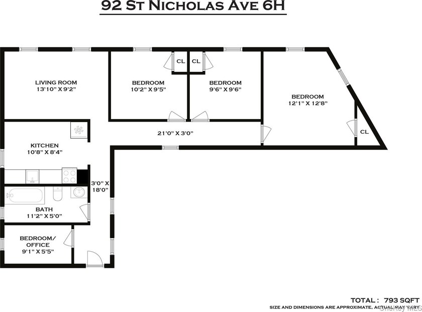 Welcome to 92 St. Nicholas Avenue, Unit 6H, a spacious co-op - photo 33