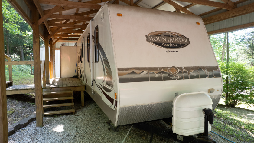Waterfront Lot, Camper, Electric, Water &amp; Septic Connected - photo 20
