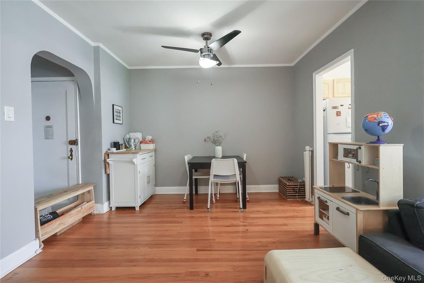 Step into this extra spacious one-bedroom corner unit offering - photo 4