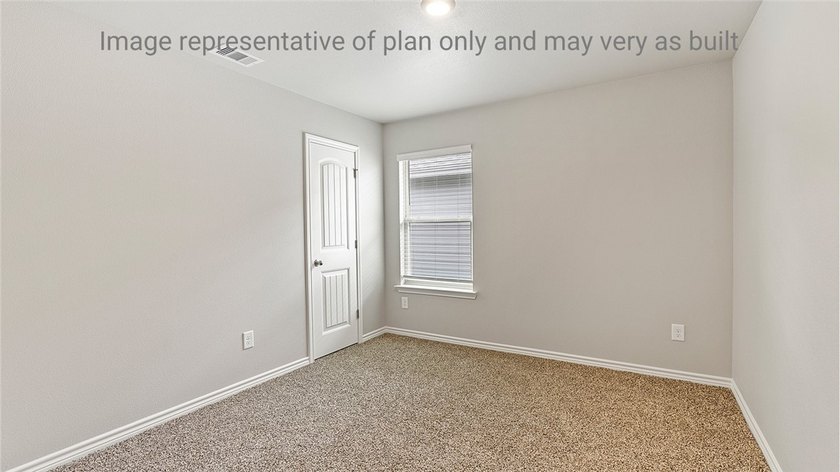 The Texas Cali plan is a single-story, 4-bedroom, 2-bathroom - photo 15