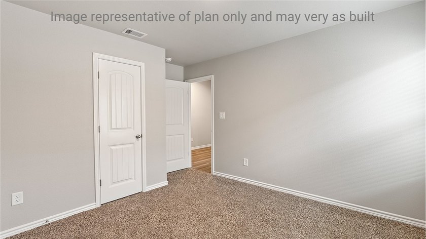 The Texas Cali plan is a single-story, 4-bedroom, 2-bathroom - photo 20