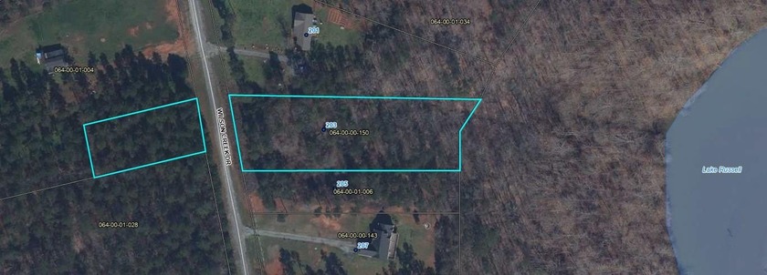BEAUTIFUL HOME SITE ON LAKE RUSSELL, LOT BACKS UP TO CORP - photo 2