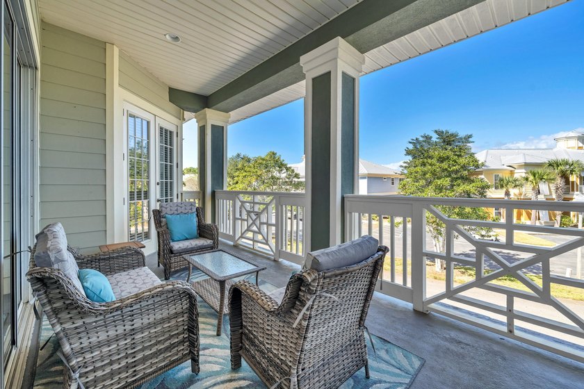This fully furnished 2 bedroom 2 bath condo is tucked away in - photo 3