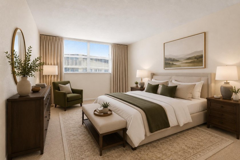Virtually Staged. Wake up to breathtaking panoramic water views - photo 21