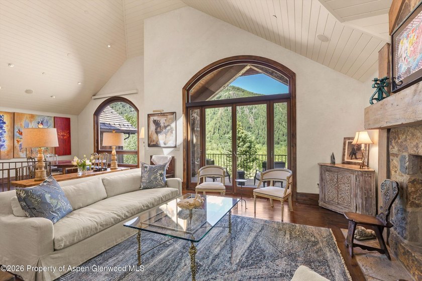 Nestled among a serene grove of mature aspens in one of Aspen's - photo 6