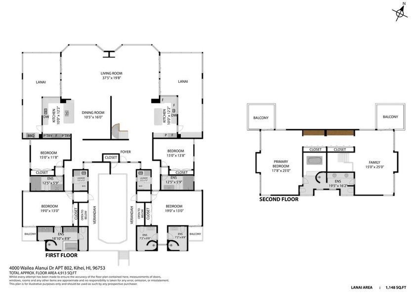 Wailea Point Residence 802 &amp; 804 is an exquisite, rare, double - photo 47