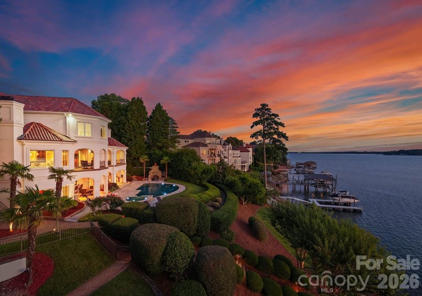 Perched elegantly above Lake Norman's eastern shore and uniquely - photo 3