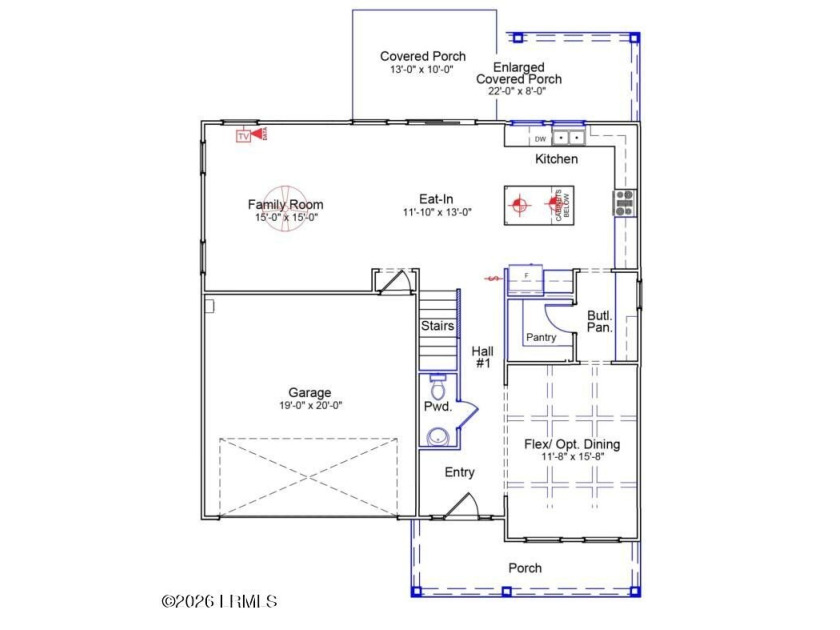 Our gorgeous Keowee plan features a dining/flex room with a - photo 2