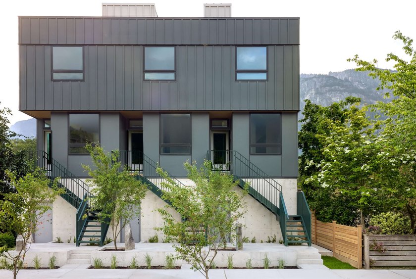 Noven One is six four-level townhomes in downtown Squamish - photo 31