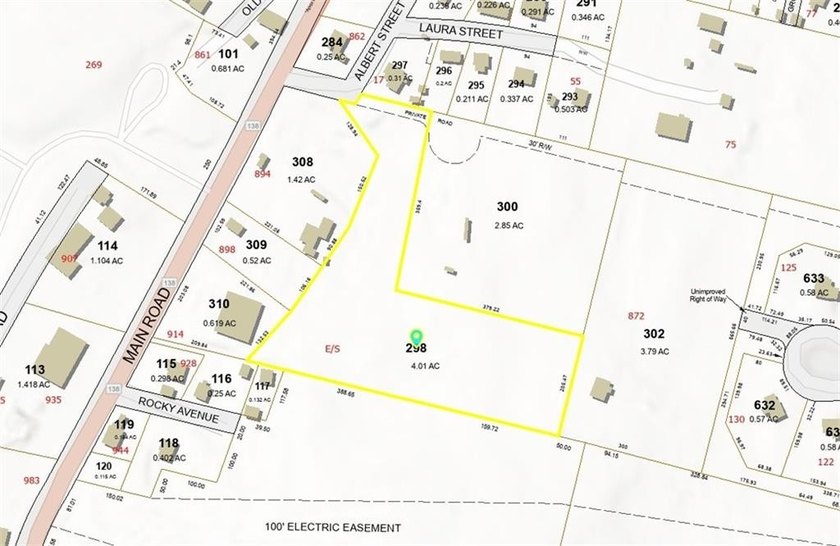 Private and wooded 4.01-acre parcel zoned R60, tucked behind - photo 2