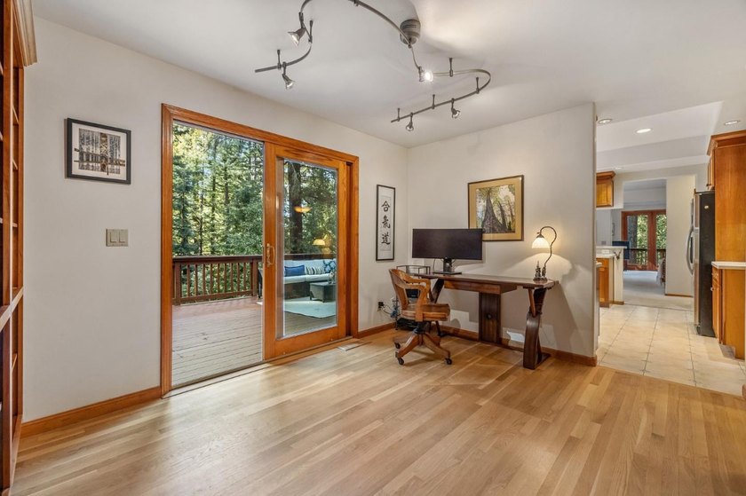 Perched atop a private knoll in the redwoods of the Glenwood - photo 27