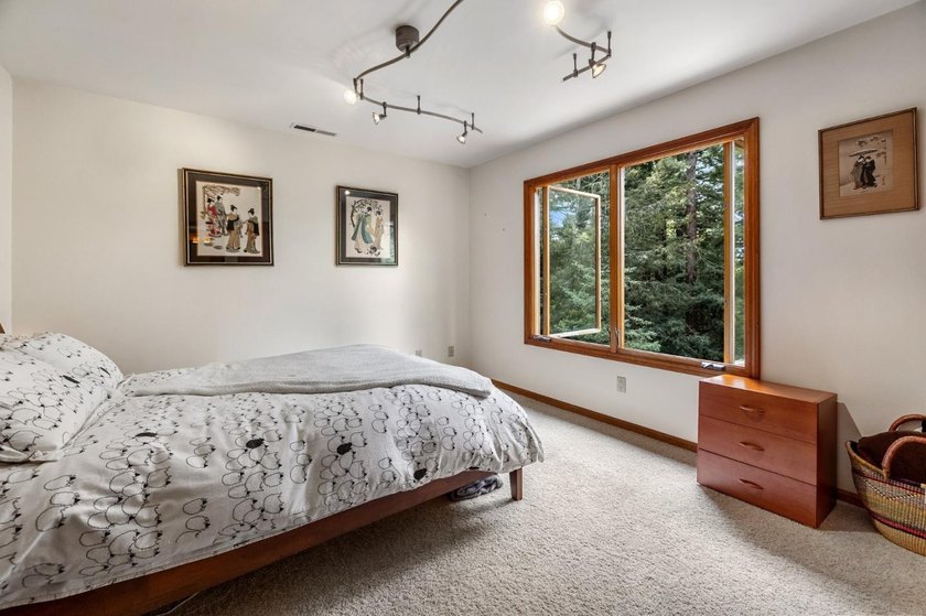 Perched atop a private knoll in the redwoods of the Glenwood - photo 36