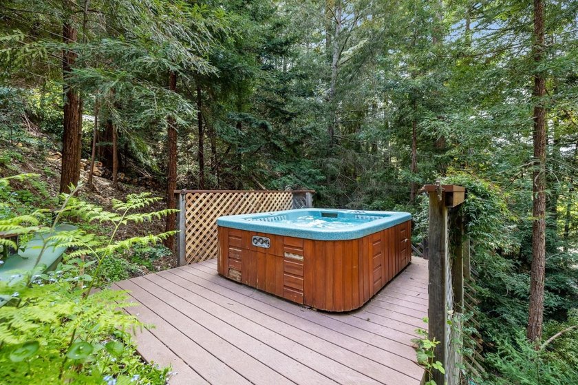 Perched atop a private knoll in the redwoods of the Glenwood - photo 48