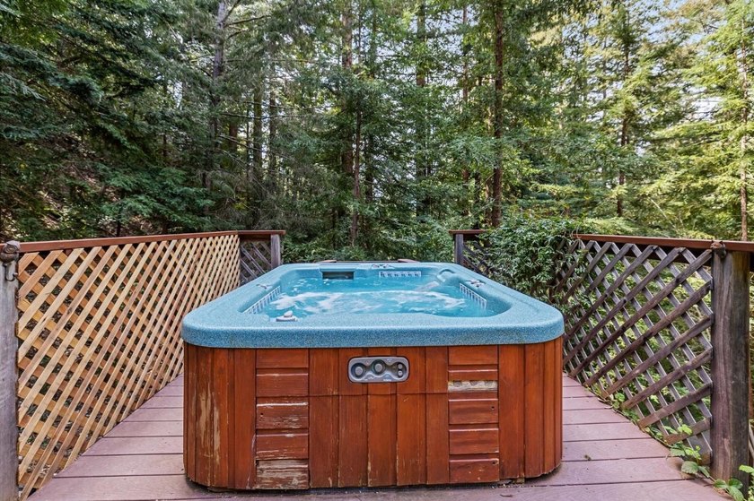 Perched atop a private knoll in the redwoods of the Glenwood - photo 49