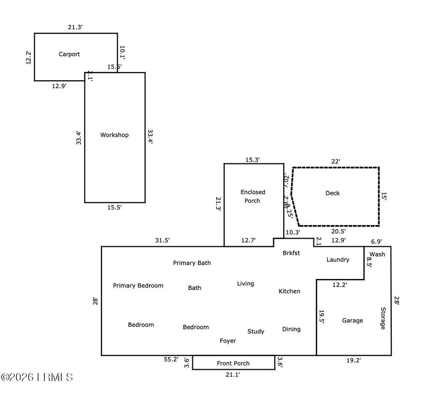 This property is a one story ranch style home. Has a huge - photo 2