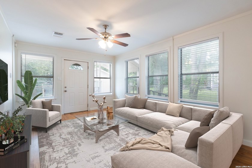 Situated on a spacious corner lot in one of San Antonio's most - photo 3