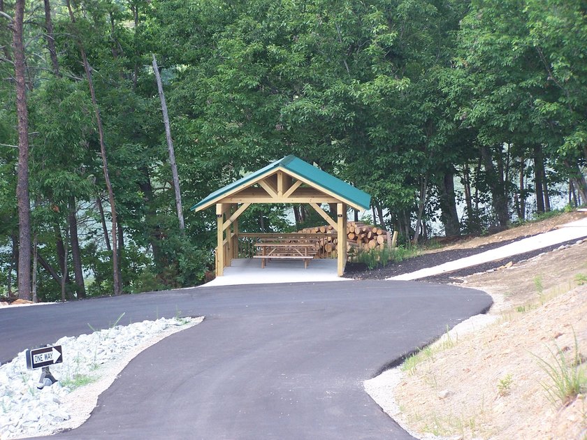 Beautiful view up and down the main channel from this wooded lot - photo 19