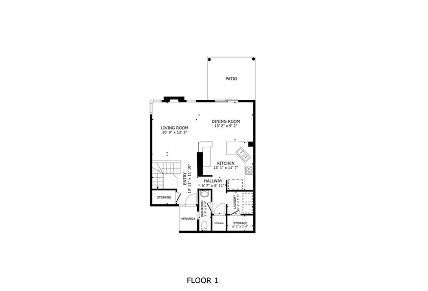 This private corner location feels like a single-family home - photo 31