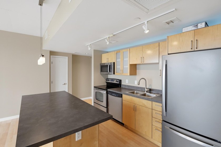 Welcome home to this stunning, bright, open-concept one-bedroom - photo 3