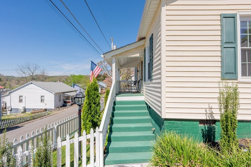 This adorable bungalow in the quaint town of Fries, Virginia is - photo 19