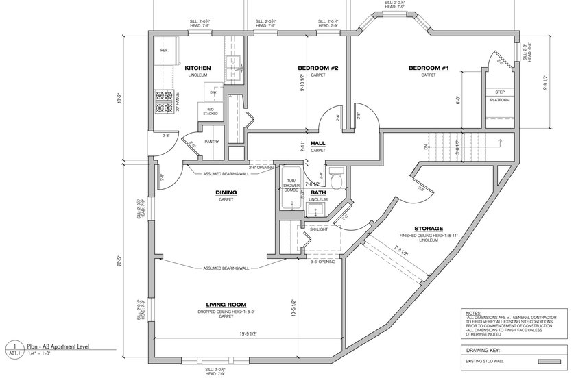 The main level offers 1,365 square feet, providing four offices - photo 26