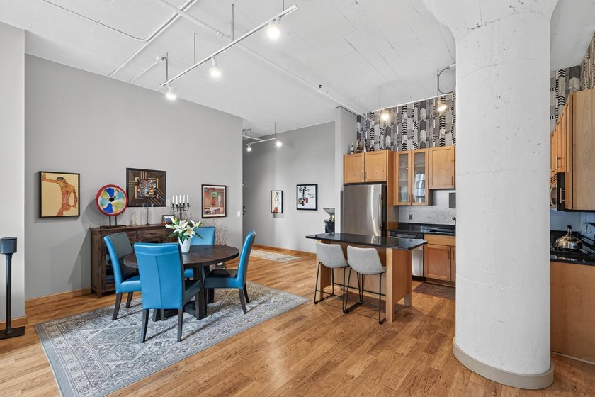 Rare 5th-floor corner loft at American Trio Lofts, filled with - photo 9
