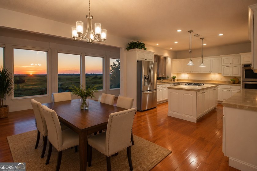 Enjoy the sunset every night! This beautiful 2-story brick home - photo 4