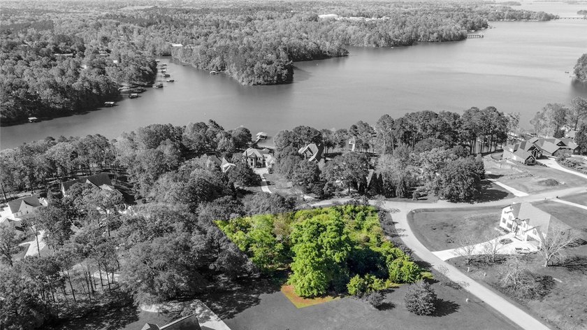 Mostly level with some gentle sloping wooded corner lot in the - photo 5