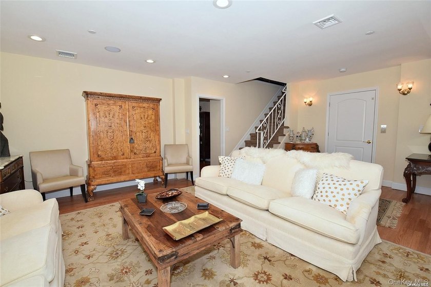Contemporary three-level, waterfront home. Concrete basement has - photo 12