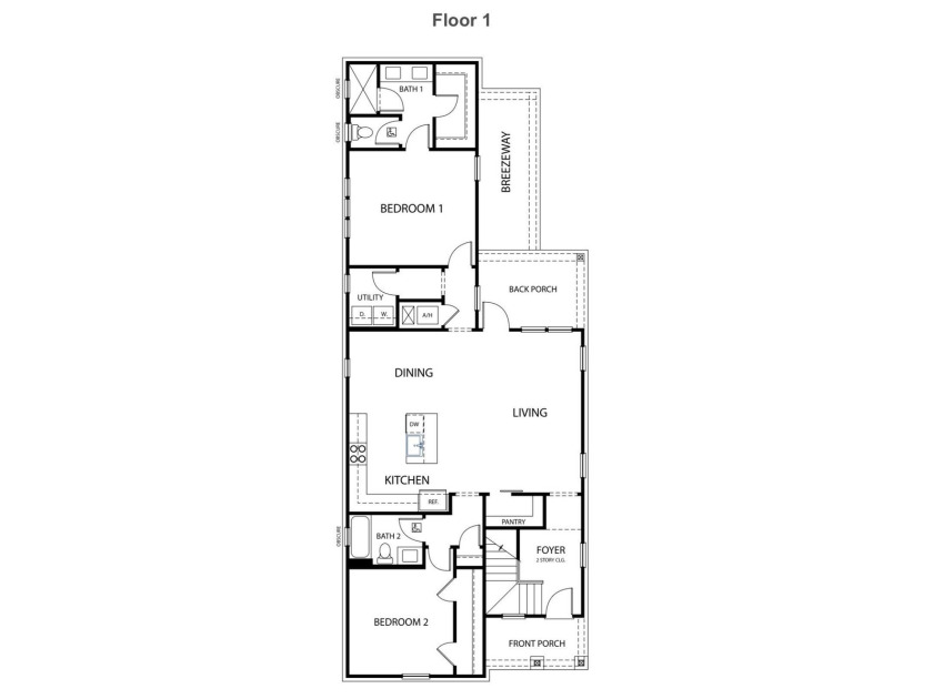 This very popular, two-story home, The Magnolia Plan, offers 5 - photo 2
