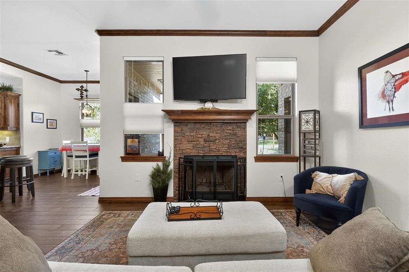 This cozy Medicine Park home has it all: Serene views of the - photo 24