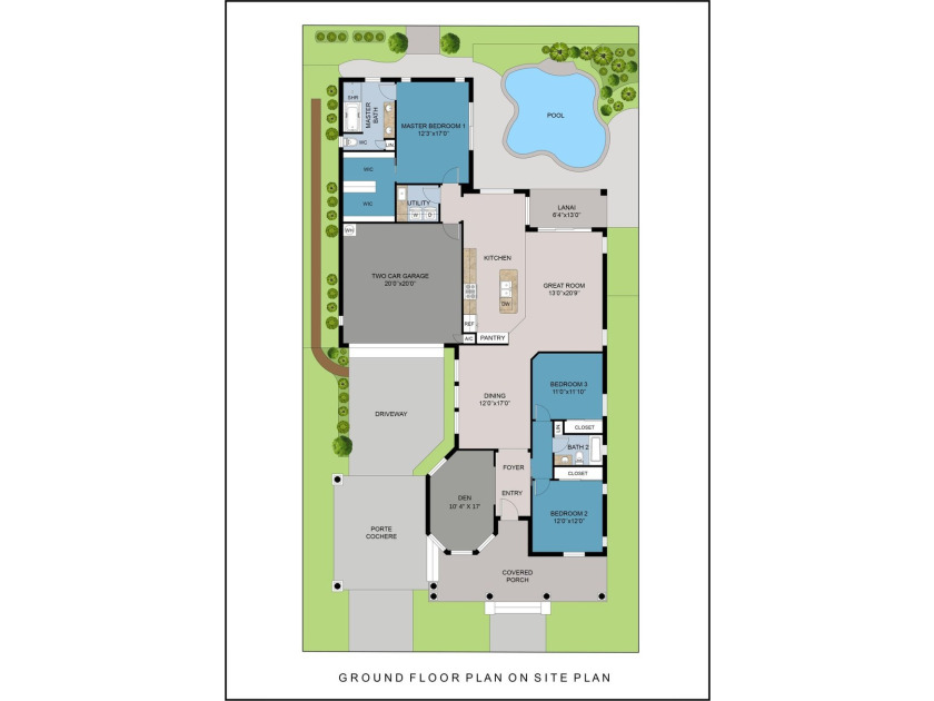3BR+Den/2BA DiVosta built w/ heated pool in Abacoa's New Haven! - photo 36
