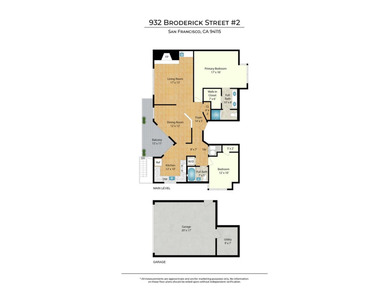 932 Broderick Street #2 is a beautifully renovated 2-bedroom - photo 27