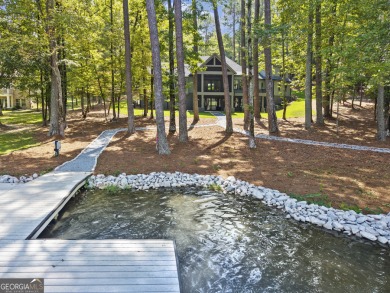 Stunning Lakefront Luxury Home in Reynolds Landing with Sunset - Lake Home For Sale in Greensboro, Georgia