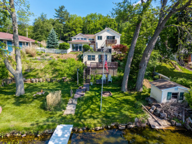 Pretty Lake Home with 80' of Lakefront - Lake Home For Sale in Wolcottville, Indiana