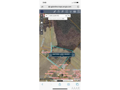 Perquimans River Acreage For Sale in Hertford North Carolina