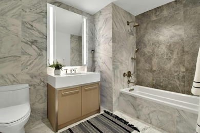 Stunning northeast-facing one-bedroom overlooking Newport Green