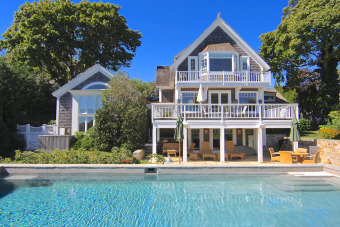 Atlantic Ocean - Nantucket Sound Home For Sale in Edgartown Massachusetts
