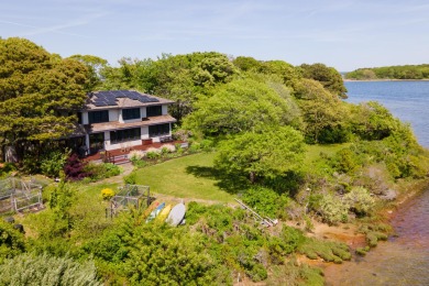 (private lake, pond, creek) Home Sale Pending in Oak Bluffs Massachusetts