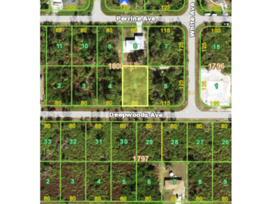 Port Charlotte Waterway Lakes Area Lot For Sale in Port Charlotte Florida