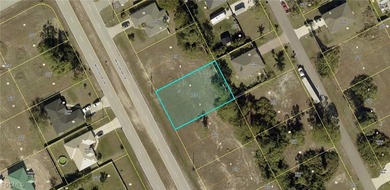 Cape Coral Area Lot For Sale in Cape Coral Florida