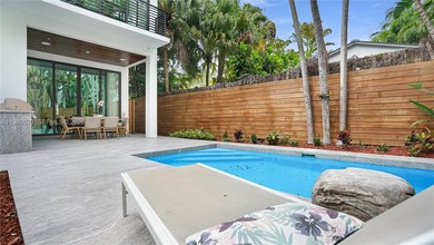 The home offers custom millwork and high-end finishes. Enjoy