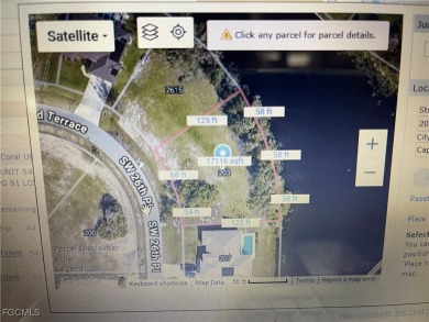 Cape Coral Lakes Area Lot For Sale in Cape Coral Florida