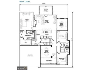 Beautiful True Ranch Plan with 3 Car Garage on Oversized Lot - photo 1