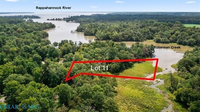 Rappahannock River Acreage For Sale in Urbanna Virginia