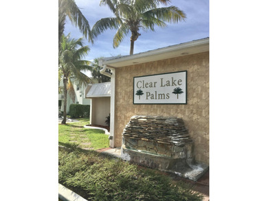 Clear Lake - Palm Beach County Condo For Sale in West Palm Beach Florida